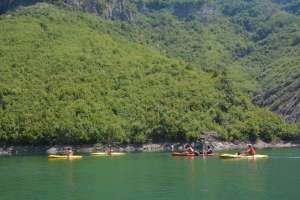 outdoor activities in Shkoder kayaking